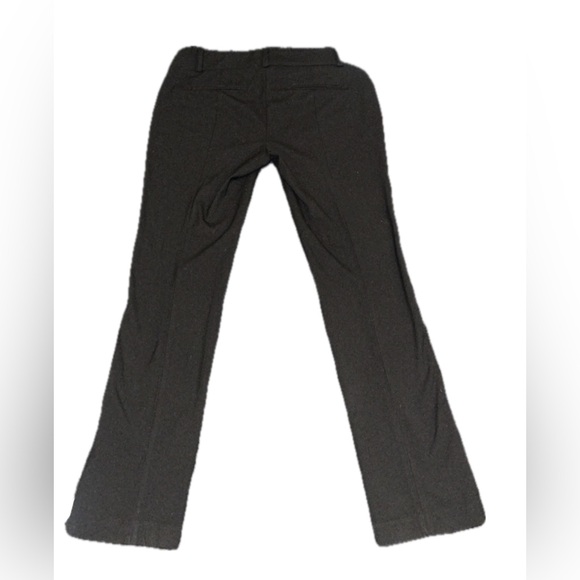 Ann Taylor Black Trouser Dress Pants Size 8 Classic Straight Leg - Picture 2 of 8